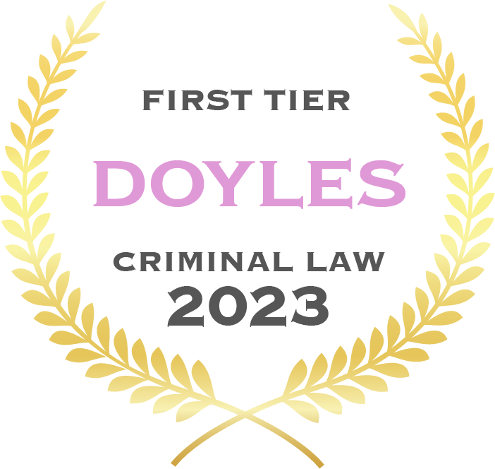 First Tier Doyle's Guide 2023 Criminal Law